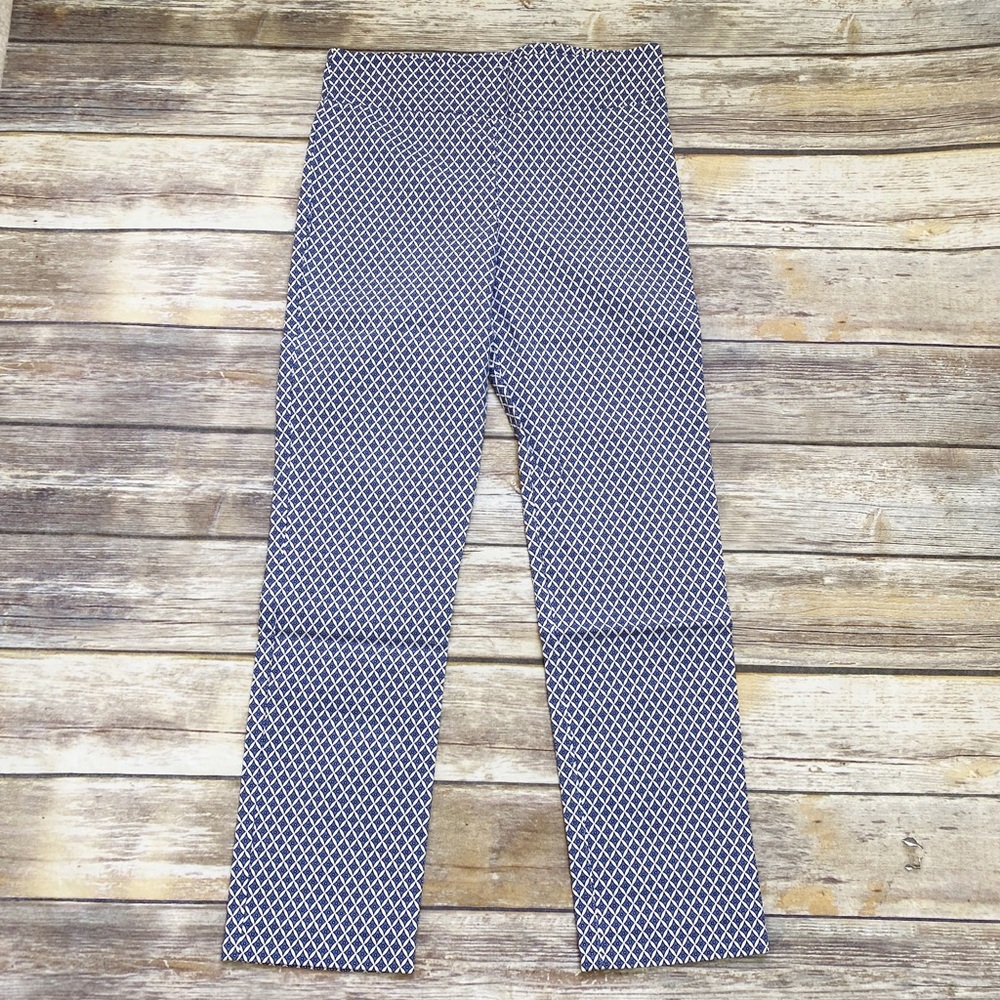 Margaret M slimming pants Diamond print straight